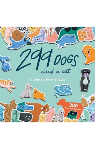 299 Dogs (and a Cat) 300 Piece Puzzle: A Canine Cluster Puzzle